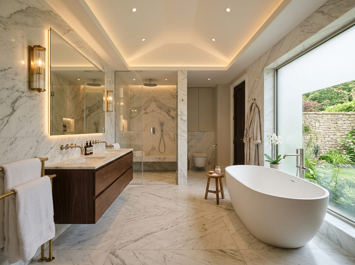 Custom Bathroom Renovation in Waring
